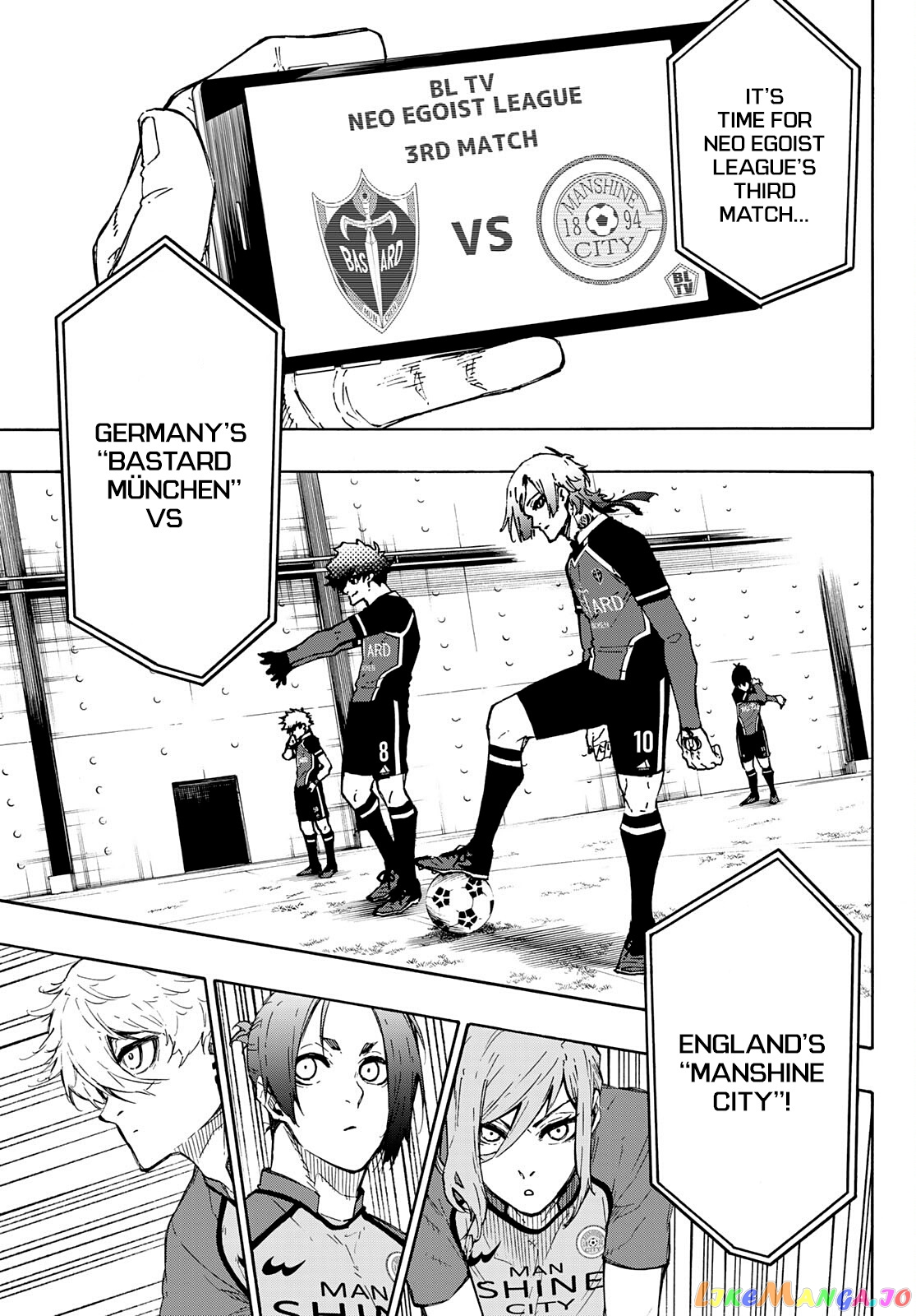 Blue Lock Chapter 174 image 04